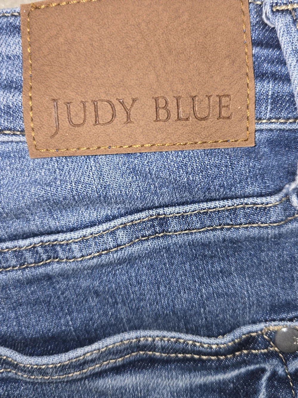 Judy Blue Medium Wash Skinny Jeans High Waisted 26 Inch Waist. - Picture 3 of 11